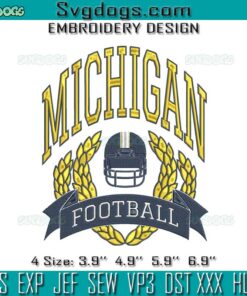 Game Day University Of Michigan Embroidery