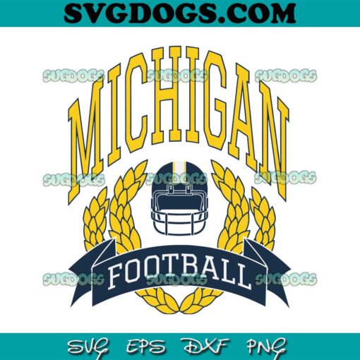 Michigan Football NCAA SVG, Michigan SVG, Michigan Fan SVG PNG DXF EPS