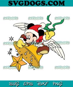 Mickey Mouse Christmas SVG PNG EPS DXF