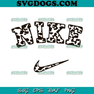 Nike Cow SVG PNG EPS DXF