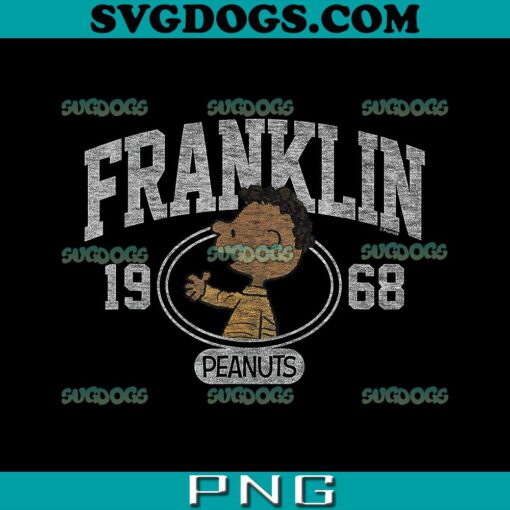 Peanuts PNG, Franklin 1968 PNG