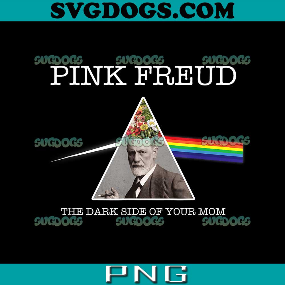 Pink Freud PNG, The Dark Side Of Your Mom PNG