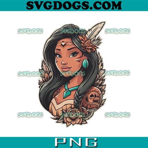 Pocahontas PNG, Disney Princess PNG, Pocahontas Tattoo PNG