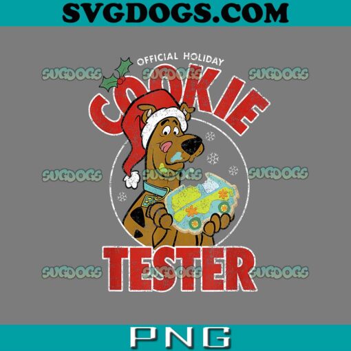 Scooby Doo Christmas PNG, Cookie Tester PNG