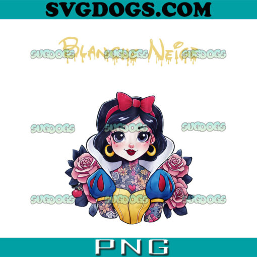 Snow White PNG File, Disney Princess PNG, Snow White Tattoo PNG