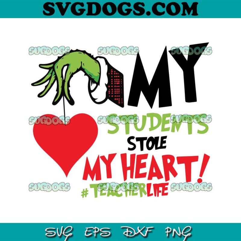 Students Stole My Heart SVG