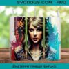 Taylor Swift Face Tumbler 20oz Sublimation Wrap PNG File