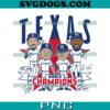 Texas Ranger Champ PNG, MLB Texas Rangers World Series Champions 2023 PNG