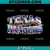 Texas Rangers Skull PNG, Rangers Baseball PNG