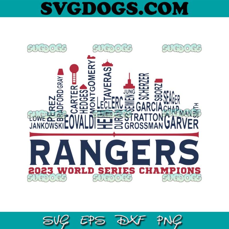 Texas Rangers Texas Peagle SVG