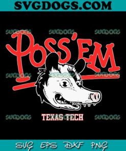 Texas Tech SVG PNG, Texas Tech Red Raiders SVG