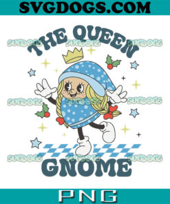 The Queen Gnome PNG, Gnome Christmas PNG