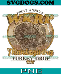 WKRP Thanksgiving PNG, Thanksgiving Turkey Drop PNG