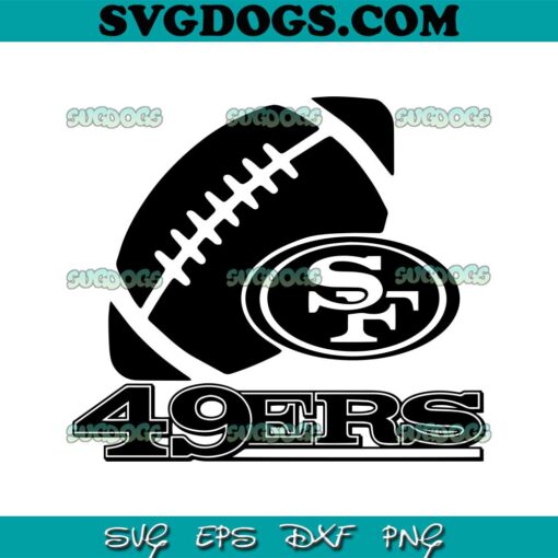 49ers Football San Francisco Logo SVG, 49ers SVG PNG EPS DXF