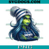 Cute Grinch Girl Dallas Cowboys PNG, Cowboys Drink Starbucks PNG, Grinch Smoke PNG