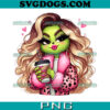 Leopard Bougie Grinch PNG, Grinchy And Bougie Christmas PNG, Starbucks Coffee Grinch PNG