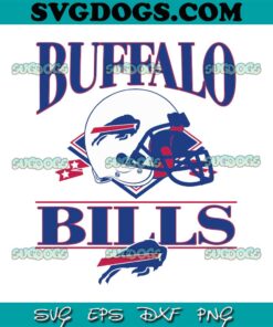 Buffalo Bills 1960 Helmet SVG, Buffalo Bills SVG PNG EPS DXF