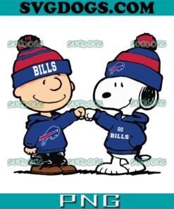 Buffalo Bills Charlie Brown And Snoopy SVG, Buffalo Bills SVG PNG EPS DXF