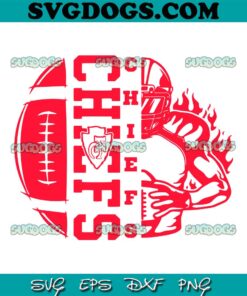 Chiefs Football Player SVG, Kansas City Chiefs SVG PNG EPS DXF