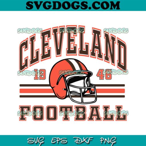 Cleveland 1946 Football SVG, Cleveland Browns SVG PNG EPS DXF