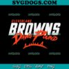 Cleveland Browns Mascot Helmet SVG, Cleveland Browns SVG PNG EPS DXF