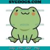 Cute Frog SVG PNG EPS DXF