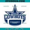 Cowboys Football Logo Heart SVG, Dallas Cowboys SVG PNG DXF EPS