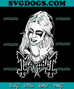 Dead Mayhem Per Yngve Pelle Ohlin SVG, Dead Musician SVG PNG EPS DXF