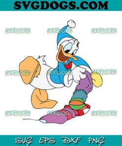 Donal Duck Christmas Stockings SVG PNG EPS DXF