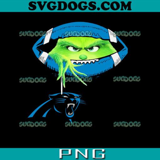 Ew People The Grinch Hold Carolina Panthers PNG, Christmas Carolina Panthers PNG