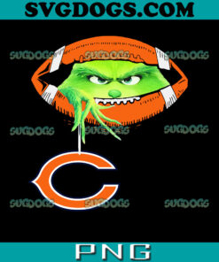 Ew People The Grinch Hold Chicago Bears PNG, Christmas Chicago Bears PNG