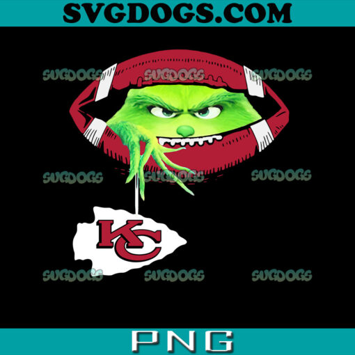 Ew People The Grinch Hold Kansas City Chiefs PNG, Christmas Kansas City PNG