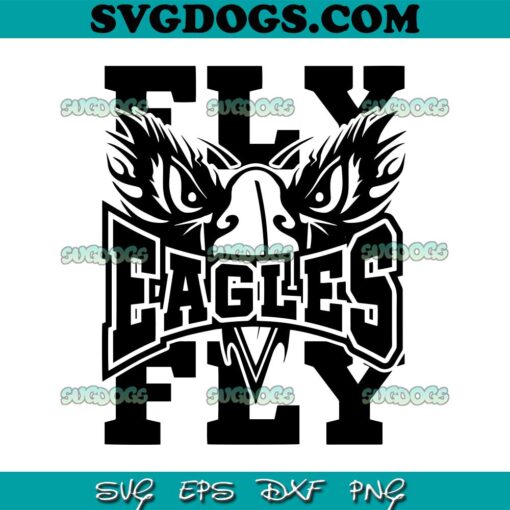 Fly Eagles Fly Philadelphia Football SVG, Philadelphia Eagles SVG PNG EPS DXF