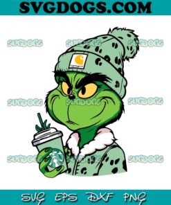 Green Boujee Grinch Leopard SVG, Green Grinch Boujee Starbucks SVG, Green Grinchmas SVG, Grinch Boujee SVG PNG EPS DXF