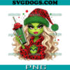 Grinch The Many Moods Of PNG, Grinchmas PNG, Green Christmas PNG