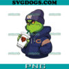 Grinch Boy Atlanta Falcons Drink Coffee PNG, Grinch Coffee PNG, Christmas Atlanta Falcons PNG