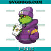 Grinch Boy Miami Dolphins Drink Coffee PNG, Grinch Coffee PNG, Christmas Miami Dolphins PNG