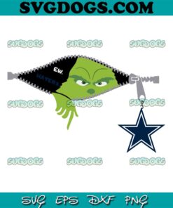 Grinch Ew Haters Dallas Cowboys Logo SVG, Dallas Cowboys SVG PNG EPS DXF