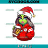 Grinch Girl Pittsburgh Steelers Coffee PNG, Grinch Coffee Christmas PNG, Christmas Pittsburgh Steelers PNG