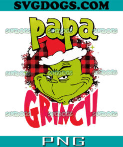 Grinch Papa PNG, Father Christmas PNG