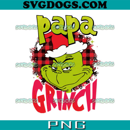 Grinch Papa PNG, Father Christmas PNG