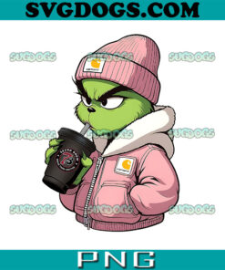 Grinch Seven Brew Coffee PNG, 7 Brew Coffee PNG, Grinch Christmas PNG