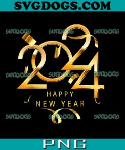 Happy New Year 2024 PNG, New Years Eve Party Costume PNG