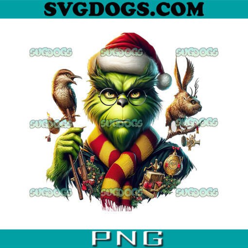 Harry Potter Grinch PNG, Wizard Grinch PNG, Magical PNG