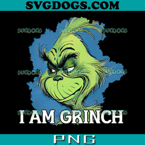 I Am Grinch PNG, The Grinch PNG