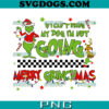 Smile Santa Claus Arrived PNG, Christmas Of The Grinch PNG, Grinchmas Collecction With Santa Hat PNG