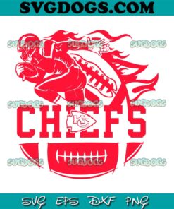 Kansas City Chiefs Player Football SVG, KS Chiefs SVG PNG DXF EPS