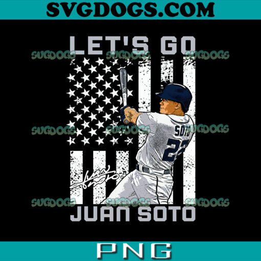 Let’s Go Juan Soto PNG, Soto Yankees PNG