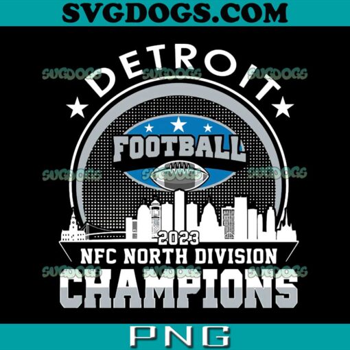 Lions Nfc North Champion PNG, Lions NFC North Champion 2023 PNG