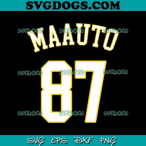 MaAuto 87 SVG, Travis Kelce SVG PNG EPS DXF